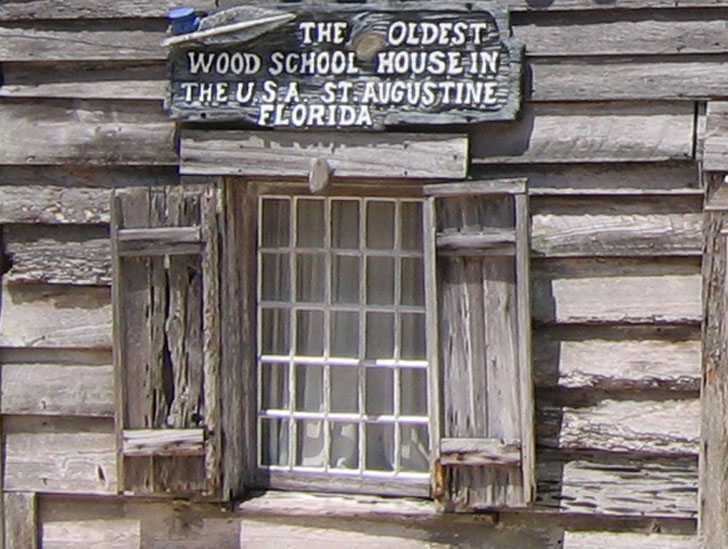 Oldest Wooden Schoolhouse St. Augustine