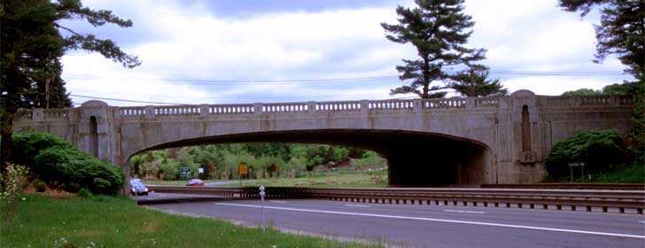 Brücke am Merritt Parkway, Connecticut