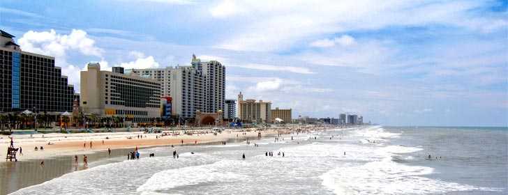 Der Strand von Daytona Beach (World’s Most Famous Beach)