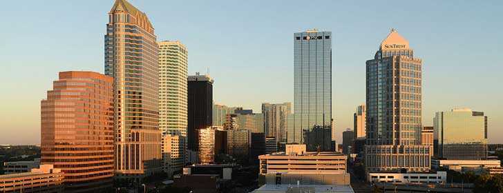 Downtown Tampa. Bild: Alvesgaspar, wikimedia.org